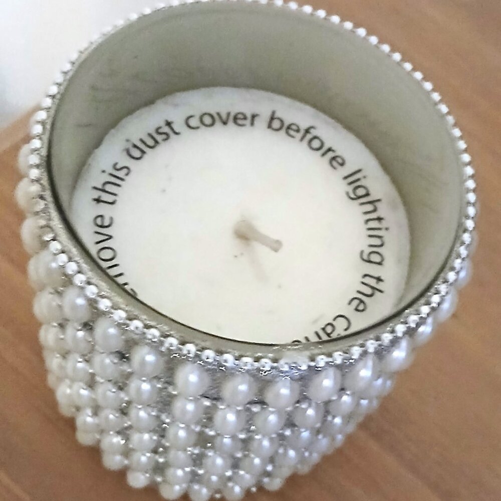GP Pearl Glass Candle Freshy Scented Candle